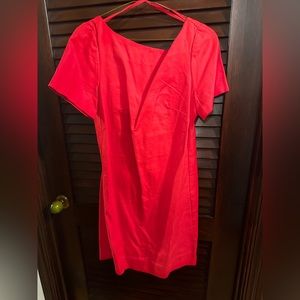Anthropologie Red Dress. Lightly Used.